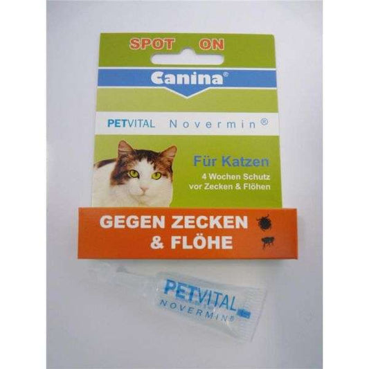 Canina Pharma PETVITAL Novermin for cats 2ml