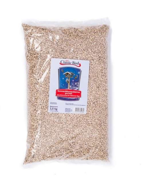 Classic Bird Sunflower Seeds Shelled 2.5kg