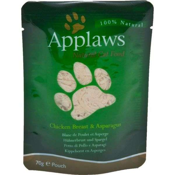 Applaws Frischebeutel Hühnchen & Spargel 70g