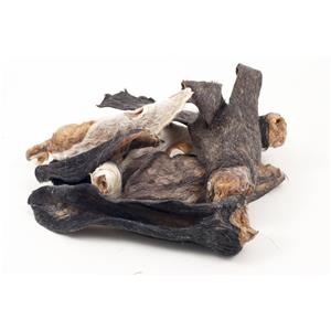 Classic Dog Snack Goat Ears with Fur 100g