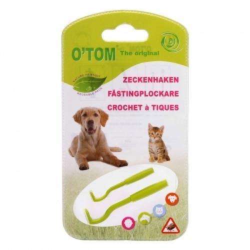 OTom Tick Hook Green - 2 pieces