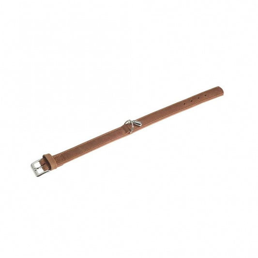 Karlie Collar Buffalo made of calf leather - Brown