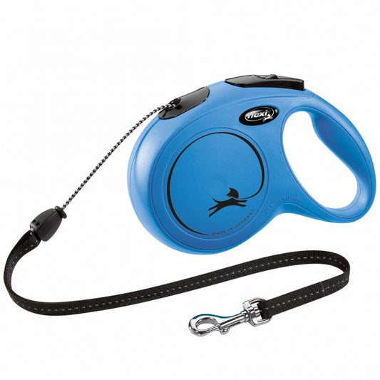 FLEXI Retractable Leash New CLASSIC Rope - 8m, up to 20kg
