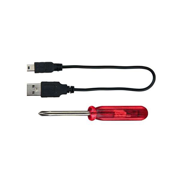 Trixie Flash Light Ring USB Orange