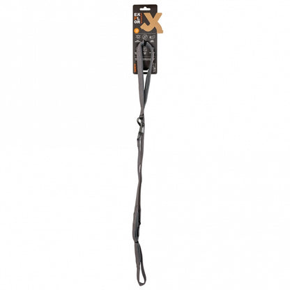 Duvoplus EXPLOR Ultimate Fit On-The-Road Leash Safety - Silver Reflective