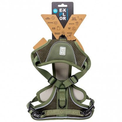 Duvoplus EXPLOR Ultimate Fit No-Pull Harness - Undercover Green