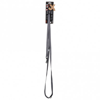 Duvoplus training leash EXPLOR Ultimate Fit Safety - Silver Reflective - 220cm