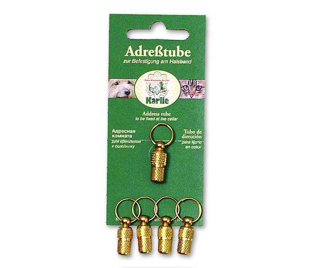 Karlie Address Tube - Gold