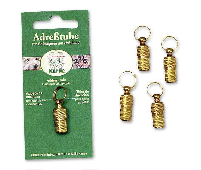 Karlie Address Tube - Gold