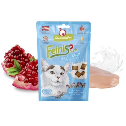 GranataPet FeiniSnack Huhn & Milch - 50g