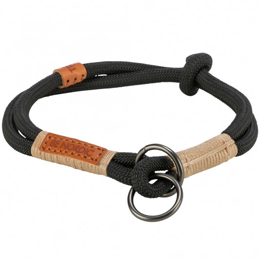 Trixie BE NORDIC pull-stop collar - black