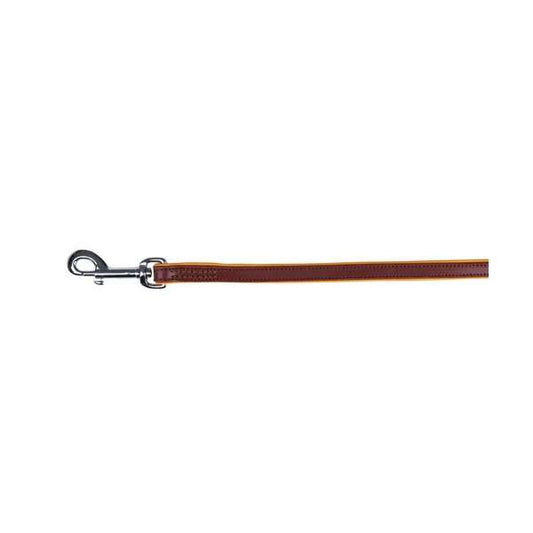 Trixie Buffalo Leather Leash Active - 14 mm / 100 cm