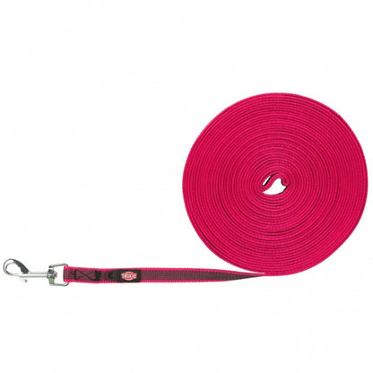 Trixie rubberized leash - fuchsia