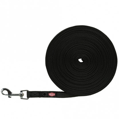 Trixie rubberized leash - black