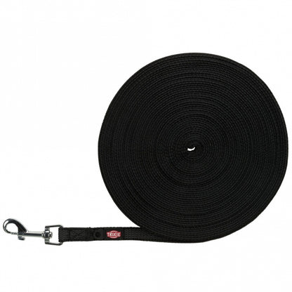 Trixie rubberized leash - black