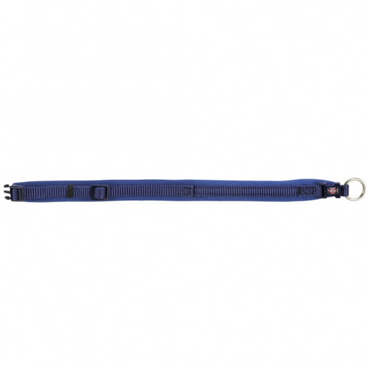 Trixie Premium Collar, extra wide neoprene padding - indigo/royal blue