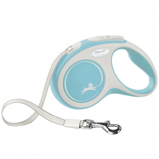 FLEXI retractable leash New COMFORT belt - 5m, up to 15kg