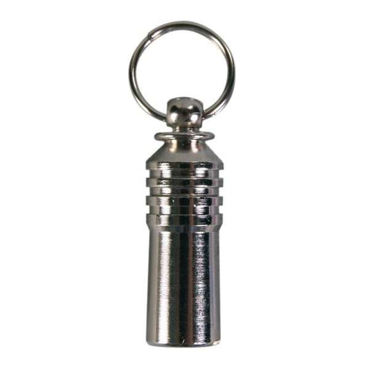 Trixie address tag chrome-plated