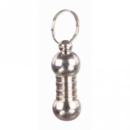 Trixie address tag chrome-plated