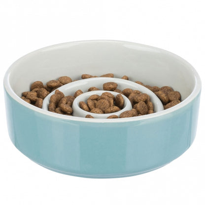 Trixie Slow Feeding Ceramic Bowl