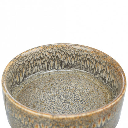 Trixie ceramic bowl with pattern - brown