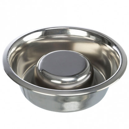 Trixie Slow Feeding stainless steel bowl
