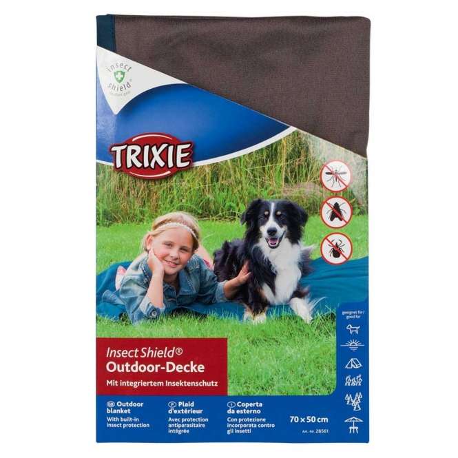 Trixie Insect Shield® Outdoor-Decke - Dunkelblau