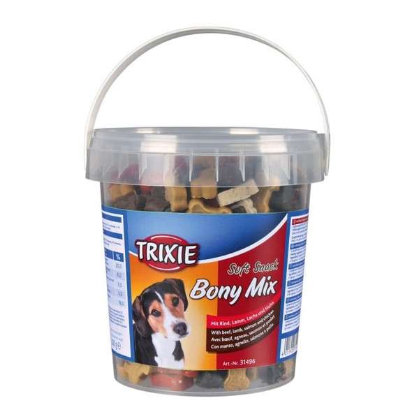 Trixie Soft Snack Bony Mix 500g bucket