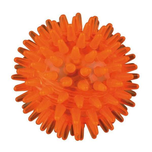 Trixie Blinking Hedgehog Ball made of TPR - 5 cm
