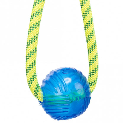 Trixie Play Rope with TPR Ball