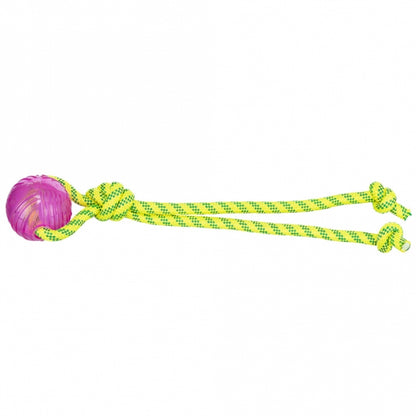 Trixie Play Rope with TPR Ball
