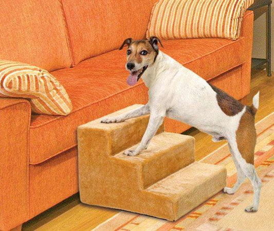 Karlie dog stairs EASY STEP - beige, 41x29.5x43cm
