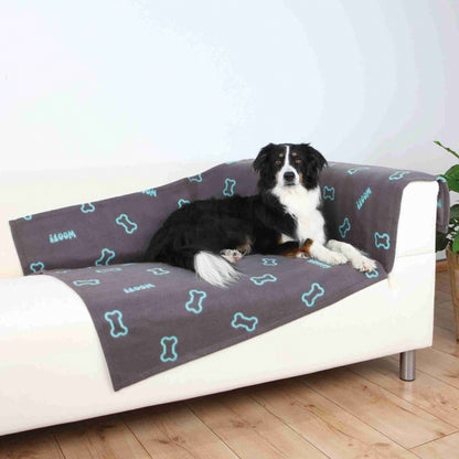 Trixie Fleece Blanket Barney Bone Motif - 150 x 100 cm