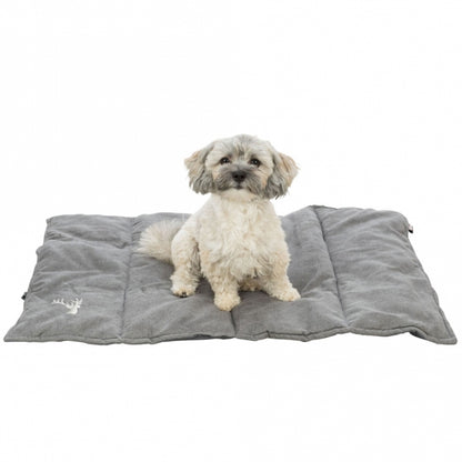 Trixie travel blanket Leni - grey