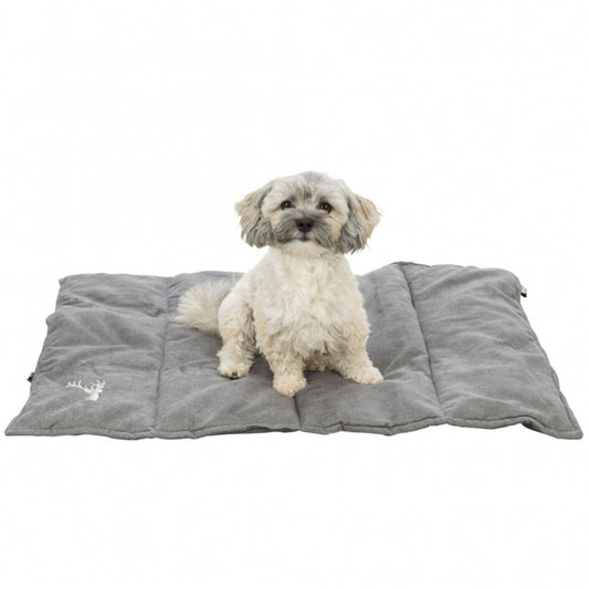 Trixie travel blanket Leni - grey