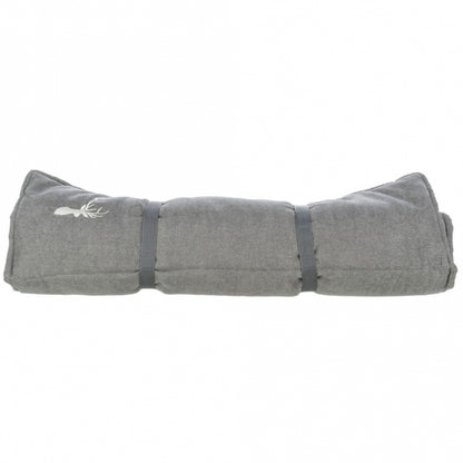 Trixie travel blanket Leni - grey