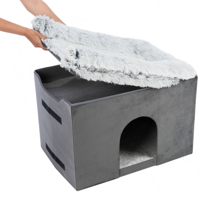 Trixie Höhle Harvey mit Treppe - 119 × 47 × 50 cm