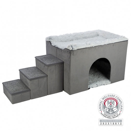 Trixie Cave Harvey with Stairs - 154 × 60 × 60 cm