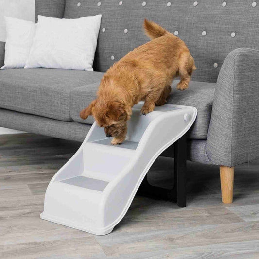 Trixie plastic stairs - light grey