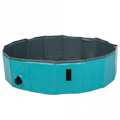 Trixie dog pool - petrol/grey