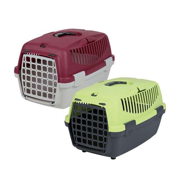 Trixie Transport Box Capri II - red/light gray