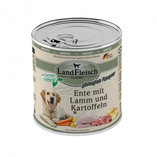 Landfleisch Dog Classic Ente mit Lamm & Kartoffeln