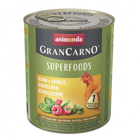 Animonda GranCarno Adult Superfood Huhn & Spinat