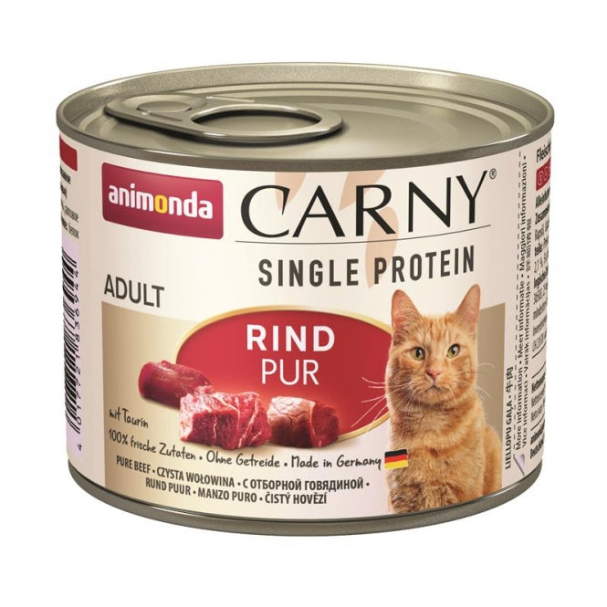 Animonda Cat Dose Carny Adult Single Protein Beef 200g