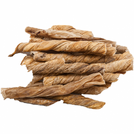 Classic Dog Snack Calf Bladder Twisted 1kg