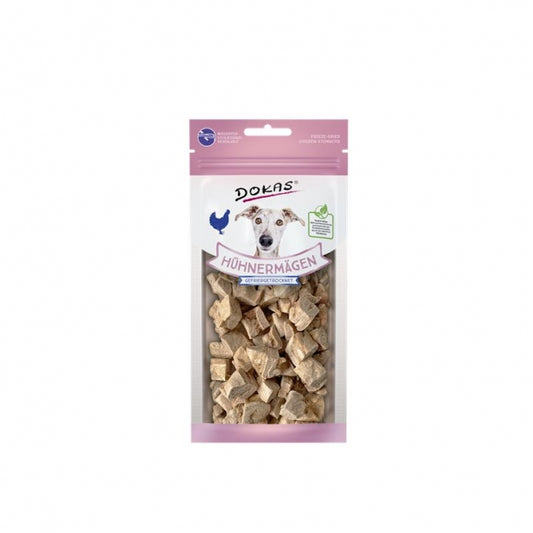 Dokas Snack Hühnermägen gefriergetrocknet 20g
