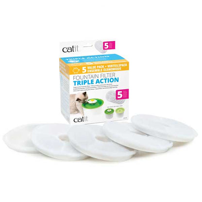 CATIT 2.0 Dreifachwirkender Trinkbrunnenfilter
