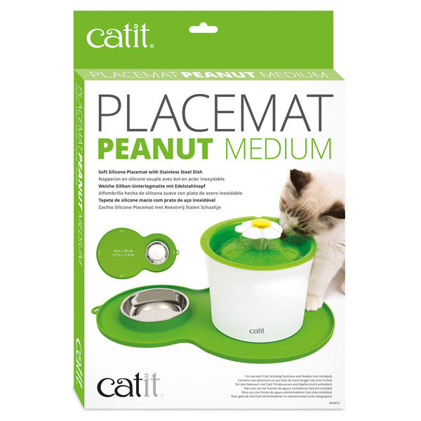 CATIT Silikonmatte Erdnuss - 46 x 29 cm