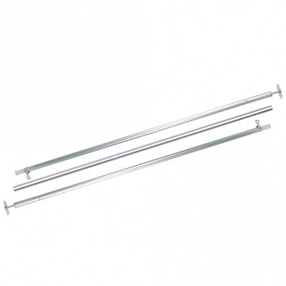 Trixie Net Tension Rod Set, Aluminum, 1.28-3.25m 