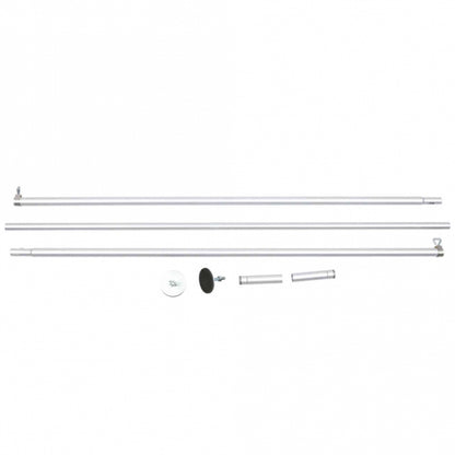 Trixie Net Tension Rod Set, Aluminum, 1.28-3.25m 